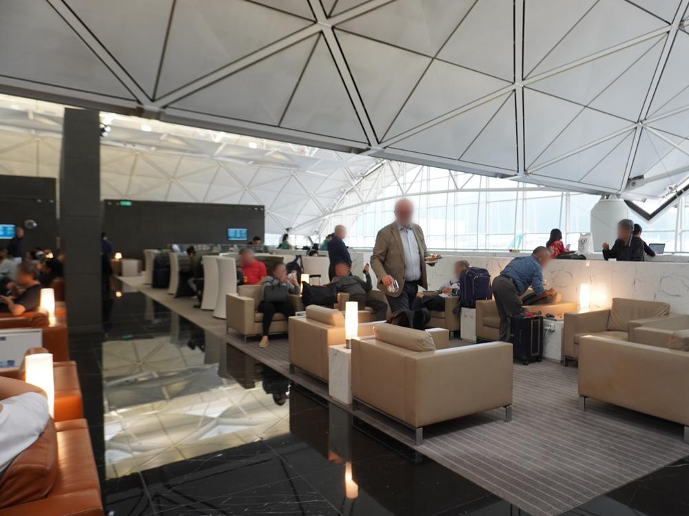 香港国際空港のラウンジ「キャセイパシフィック The Wing」