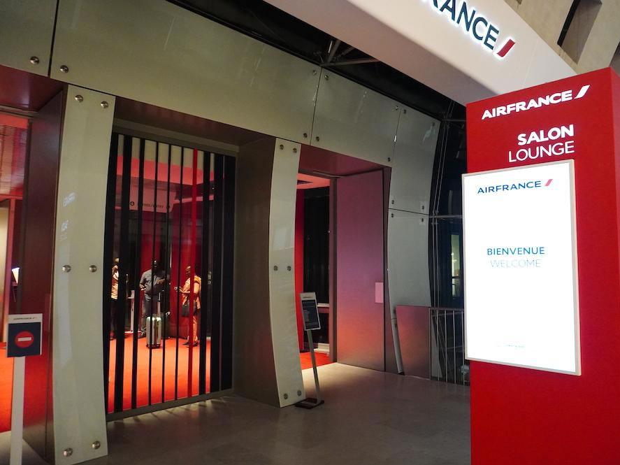 シャルル・ド・ゴール空港のラウンジ「AIRFRANCE SALON LOUNGE」