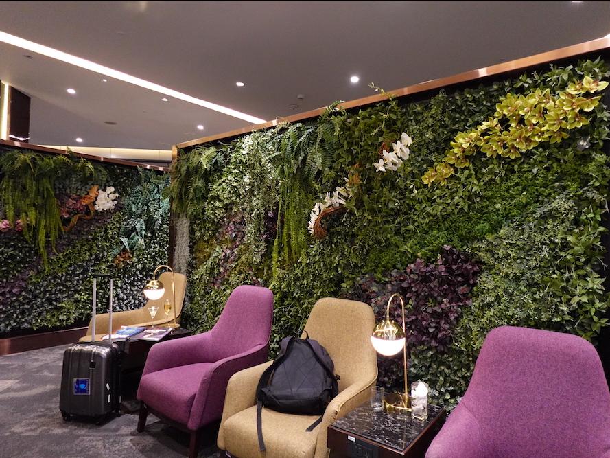 タイ・スワンナプーム国際空港の航空ラウンジ「THAI Royal Orchid Lounge」