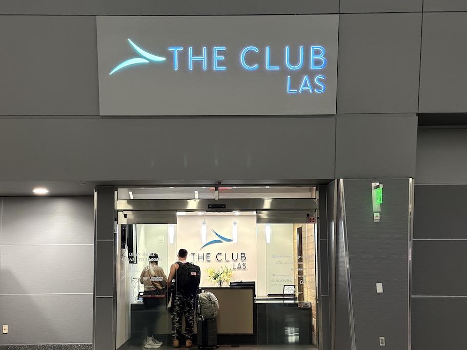 ラスベガス空港のラウンジ「The Club Las」