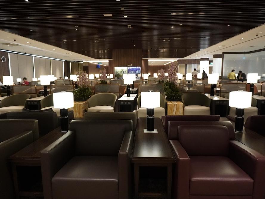 シンガポール・チャンギ空港の航空ラウンジ「Business Class SilverKris Lounge」