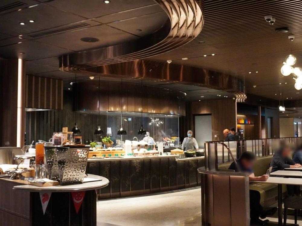 シンガポール・チャンギ空港の航空ラウンジ「SilverKris Lounge」
