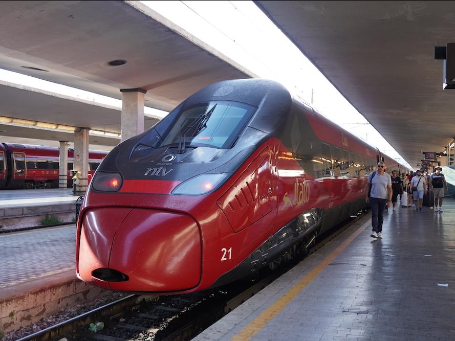 高速鉄道「Italo（イタロ）」でボローニャからフィレンツェへ