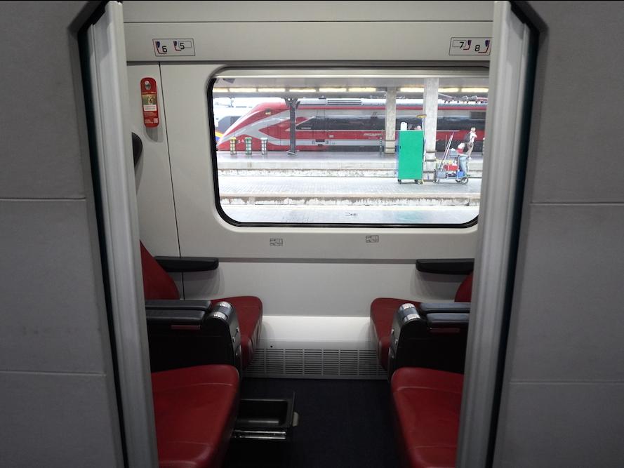 特急列車「Italo（イタロ）」でフィレンツェからローマへ