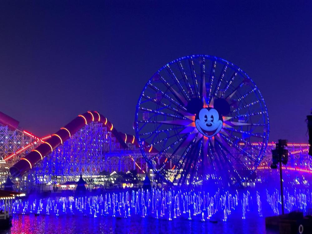 年越しディズニー in カリフォルニア