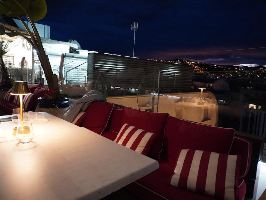 フランス・ニースのレストラン「B CLUB ROOFTOP」