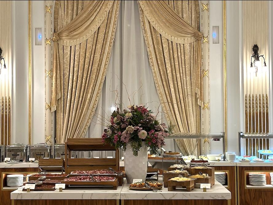 サンセバスチャンのホテル「ホテルマリアクリスティーナ」の朝食「Maria Christina Breakfast」