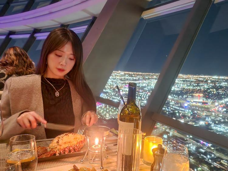ラスベガスのレストラン「Top of the World」
