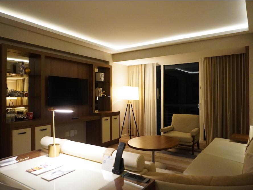 部屋俯瞰写真