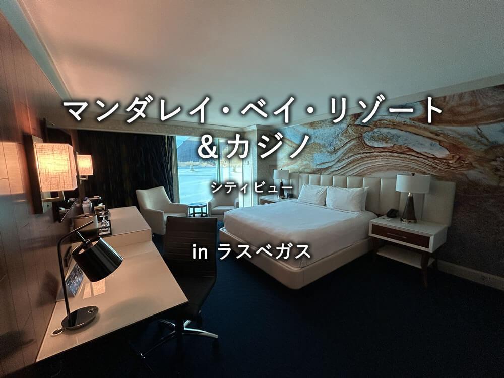 ラスベガスのホテル「マンダレイ・ベイ・リゾート&カジノ」のシティビュー