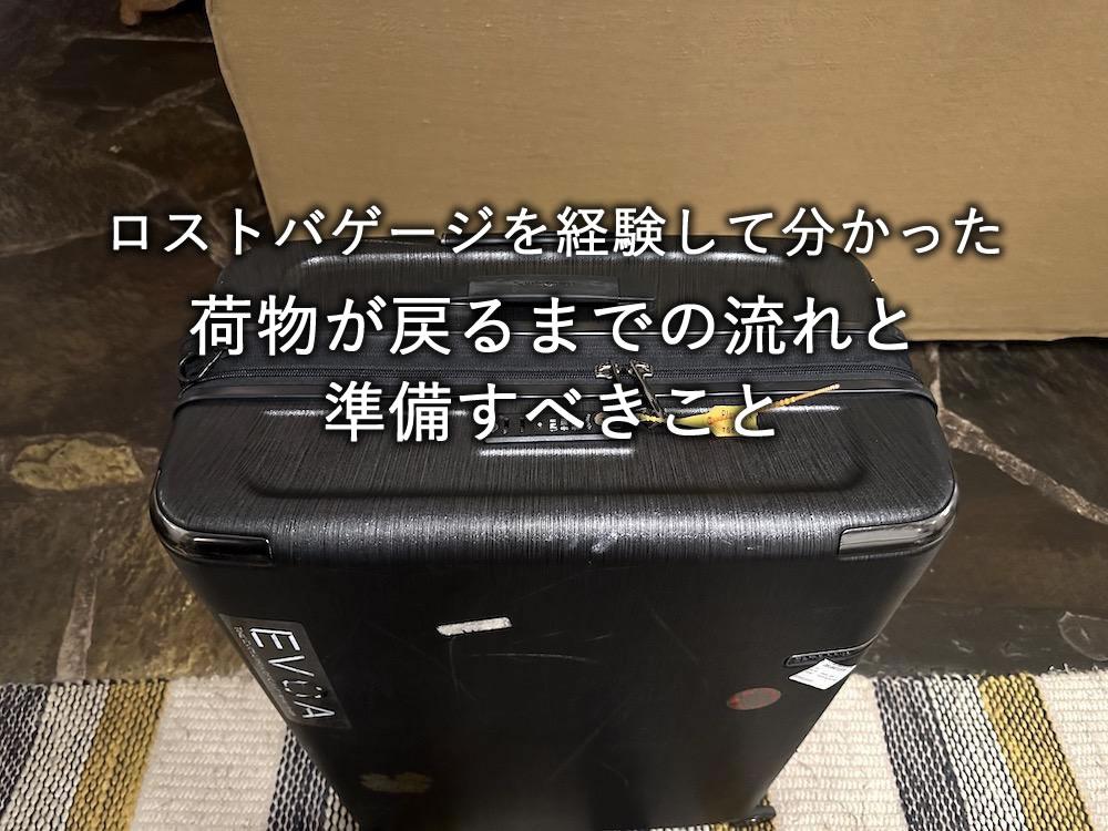 ロストバゲージを経験して分かった、荷物が戻るまでの流れと準備すべきこと